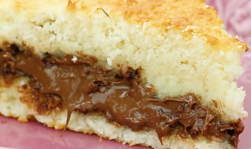 Torta veloce Cocco e Nutella
